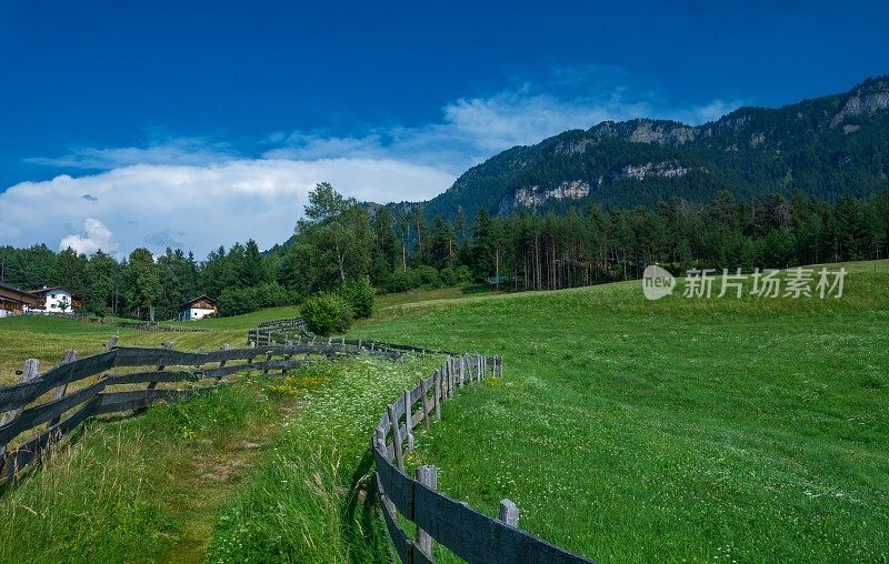 Kastelruth Dolomites的风景